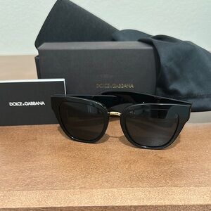 Dolce & Gabbana Elegant Black Sunglasses